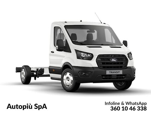 FORD Veicoli Commerciali Transit 350 fwd 2.0 ecoblue 130cv trend l3 scattolini p.lat.dx e sponda caric.