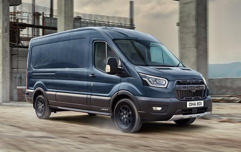 FORD TRANSIT VAN ENTRY